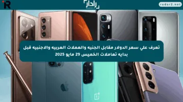 تعرف على سعر الدولار مقابل الجنيه والعملات العربية والأجنبية قبل بداية تعاملات الخميس 29 مايو 2025